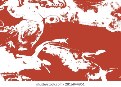 Un fondo rojo y