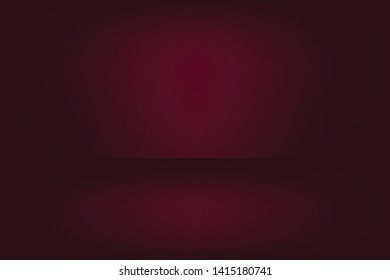 Abstract red crimson background. Empty room with spotlight effect. Vector EPS10 Graphic art design.