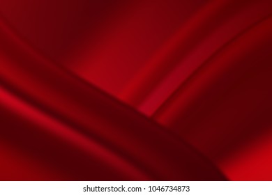 Abstract red curve background with copy space for write text. Modern template design for cover, brochure, web banner and magazine.