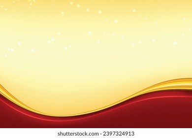 Abstract red decorative wavy background.