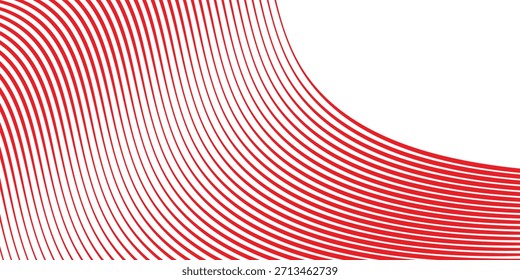Patrón de línea en negrita diagonal rojo abstracto. Ilustración de diseño moderno de Vector EPS10
