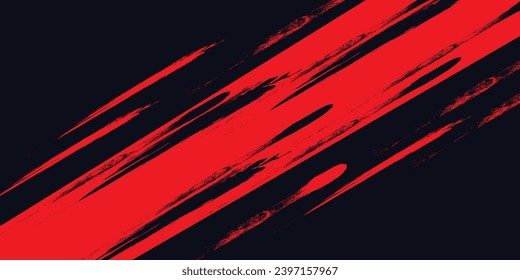 Resumen de la línea diagonal roja Grunge Textura en fondo blanco.ilustración vectorial