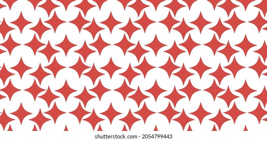 abstract red diamond pattern background 