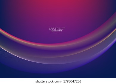 Resumen de tecnología digital roja, onda de partículas lisas, tecnología de datos grandes, fondo de concepto de diseño y papel de pared, eps vectoriales
