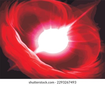 Abstract red element design vector stock illustration background