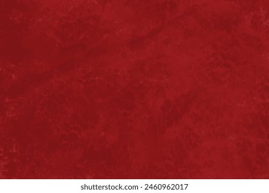 Abstract red felt background. Watercolor red velvet texture. Expensive luxury design, fabric, material, cloth. space for text, watercolor bleed, fringe with vibrant distressed grunge texture