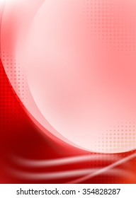 abstract red flowing background