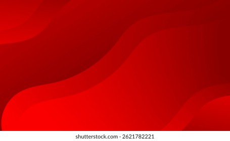 Fundo de fluido vermelho abstrato. Design de tendência moderno e criativo na ilustração vetorial