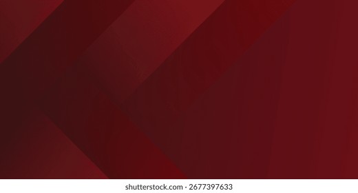 Fundo geométrico vermelho abstrato. Ilustração criativa para cartaz, web, landing, página, capa