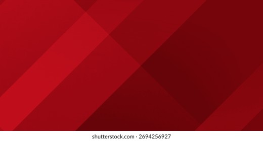 Fundo geométrico vermelho abstrato. Ilustração criativa para cartaz, web, landing, página, capa