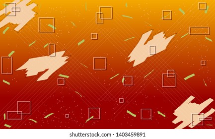 Abstract red geometric background design element poster screensaver print for textile printing.Trendy Graphic Design for banner, card cover, invitation, placard brochure or header.