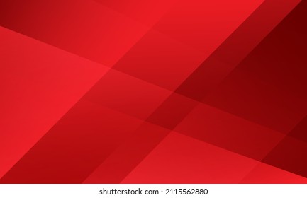 Abstract red geometric background. Dynamic shapes composition. Vector illustration