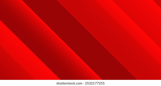 Abstract red geometric background. Dynamic shapes composition. Vector illustration
