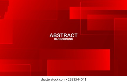 Abstract red geometric background. Eps10 vector