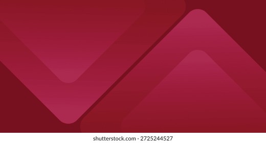 Fondo geométrico rojo Abstractas con diamantes en capas para el diseño moderno y el impacto visual
