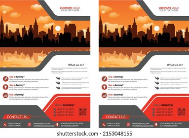 Abstract red geometric background for Poster Brochure Flyer design Layout vector template minimal simple red color design template background for business annual report book cover brochure flyer poste