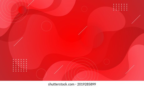 abstract red geometric background. vector illustration