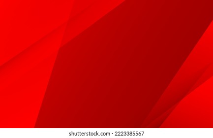 Abstract red geometric background. Vector illustration