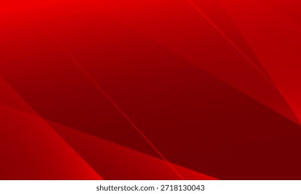 Abstrakter, roter, geometrischer Bannerhintergrund. EPS10-Vektor