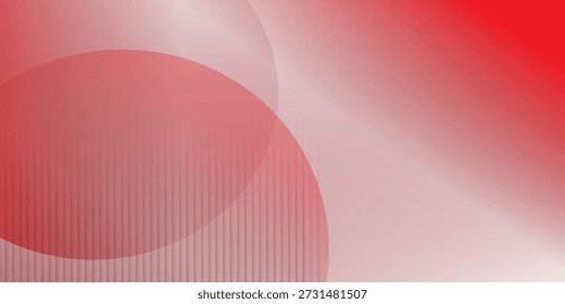 fundo de banner geométrico vermelho abstrato com círculos. great 