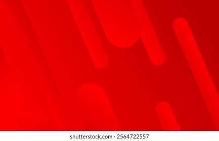 Abstract Red Geometric Design Featuring Smooth Lines and Circular Elements.  creating a dynamic and bold visual impression for graphic design and artistic purposes.