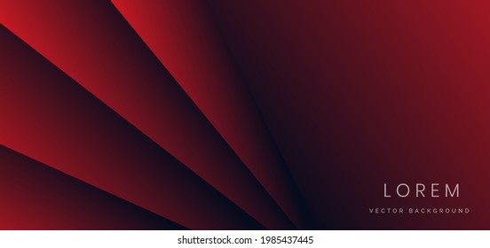 Abstrakter roter geometrischer Hintergrund für eine diagonale Overlay-Schicht. Sie können für Werbung, Poster, Vorlage, Geschäftspräsentation. Vektorgrafik
