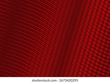 Linhas geométricas vermelhas abstratas sobre fundo vermelho. Moderno gradiente brilhante padrão futurista vermelho. Conceito de tecnologia futurista, adequado para capa, cartaz, banner, folheto, site, etc.	
