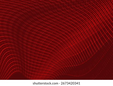 Líneas geométricas rojas Abstractas sobre fondo rojo. Modelo futurista rojo brillante moderno del gradiente. Concepto de tecnología futurista, conveniente para la cubierta, cartel, Anuncio, volante, Sitio web, etc.	
