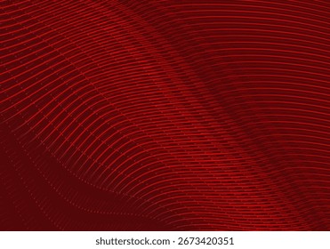 Líneas geométricas rojas Abstractas sobre fondo rojo. Modelo futurista rojo brillante moderno del gradiente. Concepto de tecnología futurista, conveniente para la cubierta, cartel, Anuncio, volante, Sitio web, etc.	
