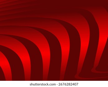 Líneas geométricas rojas Abstractas sobre fondo rojo. Modelo futurista rojo brillante moderno del gradiente. Concepto de tecnología futurista, conveniente para la cubierta, cartel, Anuncio, volante, Sitio web, etc.