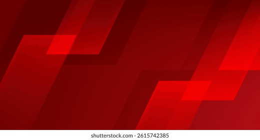 Abstract red geometric memphis background. Dynamic shapes composition. Eps10 vector