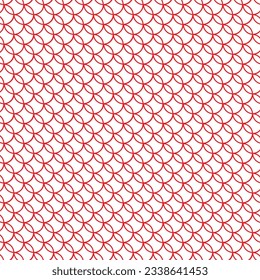 abstract red geometric pattern art