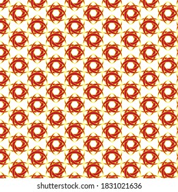Abstract red geometric shaped pattern with white background. Vector eps 10.
