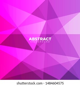 Abstract red geometric shapes background Free Vector