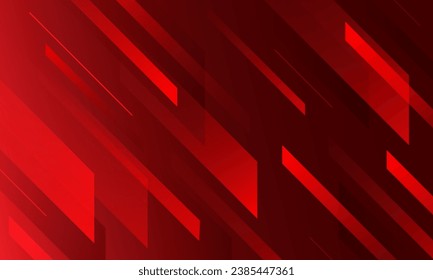 Abstract red geometric shapes background. Eps10 vector
