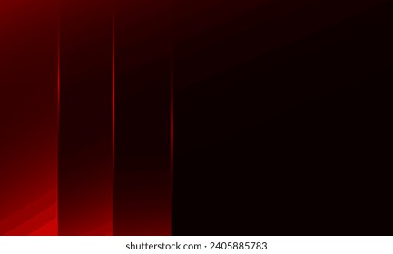Resumen del fondo de formas geométricas rojas. Ilustración del vector