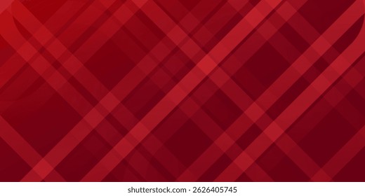 Abstract red geometric shapes background. Vector illustration
