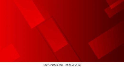 Fundo abstrato das formas geométricas vermelhas. Ilustração vetorial para eps 10