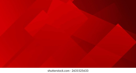 Abstract red geometric shapes background. Vector illustration.eps10