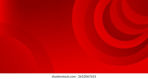 Fundo abstrato das formas geométricas vermelhas. Usado para decorar anúncios, publicações.
