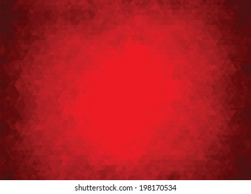 Abstract Red Geometrical Background