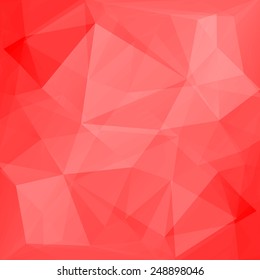 Abstract red geometrical background