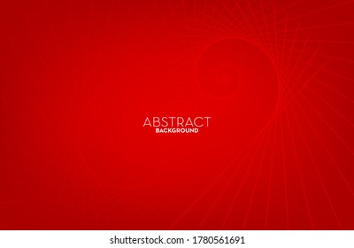 Abstract red geometry flow line digital technology, smooth particle wave, big data techno, design concept background and wallpaper, vector eps
