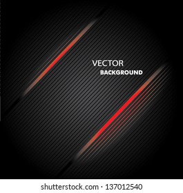 Abstract red glow
