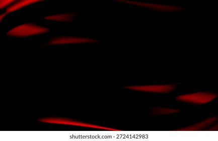 Abstractas Resplandor Rojo Sobre Fondo Negro Con Movimiento Y Misterio Para Proyectos Creativos