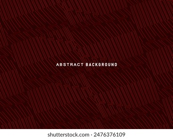 Abstract red glowing geometric lines on dark red background. Modern shiny red circle lines pattern. Futuristic technology concept, perfect for covers, posters, banners, brochures, websites, etc.	
