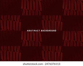 Abstrakte rot leuchtende geometrische Linien auf dunkelrotem Hintergrund. Moderne glänzende rote Kreislinien Muster. Futuristisches Technologiekonzept, ideal für Cover, Poster, Banner, Broschüren, Websites, etc.	
