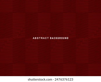 Abstract red glowing geometric lines on dark red background. Modern shiny red circle lines pattern. Futuristic technology concept, perfect for covers, posters, banners, brochures, websites, etc.	
