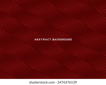 Abstract red glowing geometric lines on dark red background. Modern shiny red circle lines pattern. Futuristic technology concept, perfect for covers, posters, banners, brochures, websites, etc.	
