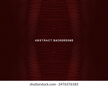 Abstract red glowing geometric lines on dark red background. Modern shiny red circle lines pattern. Futuristic technology concept, perfect for covers, posters, banners, brochures, websites, etc.	

